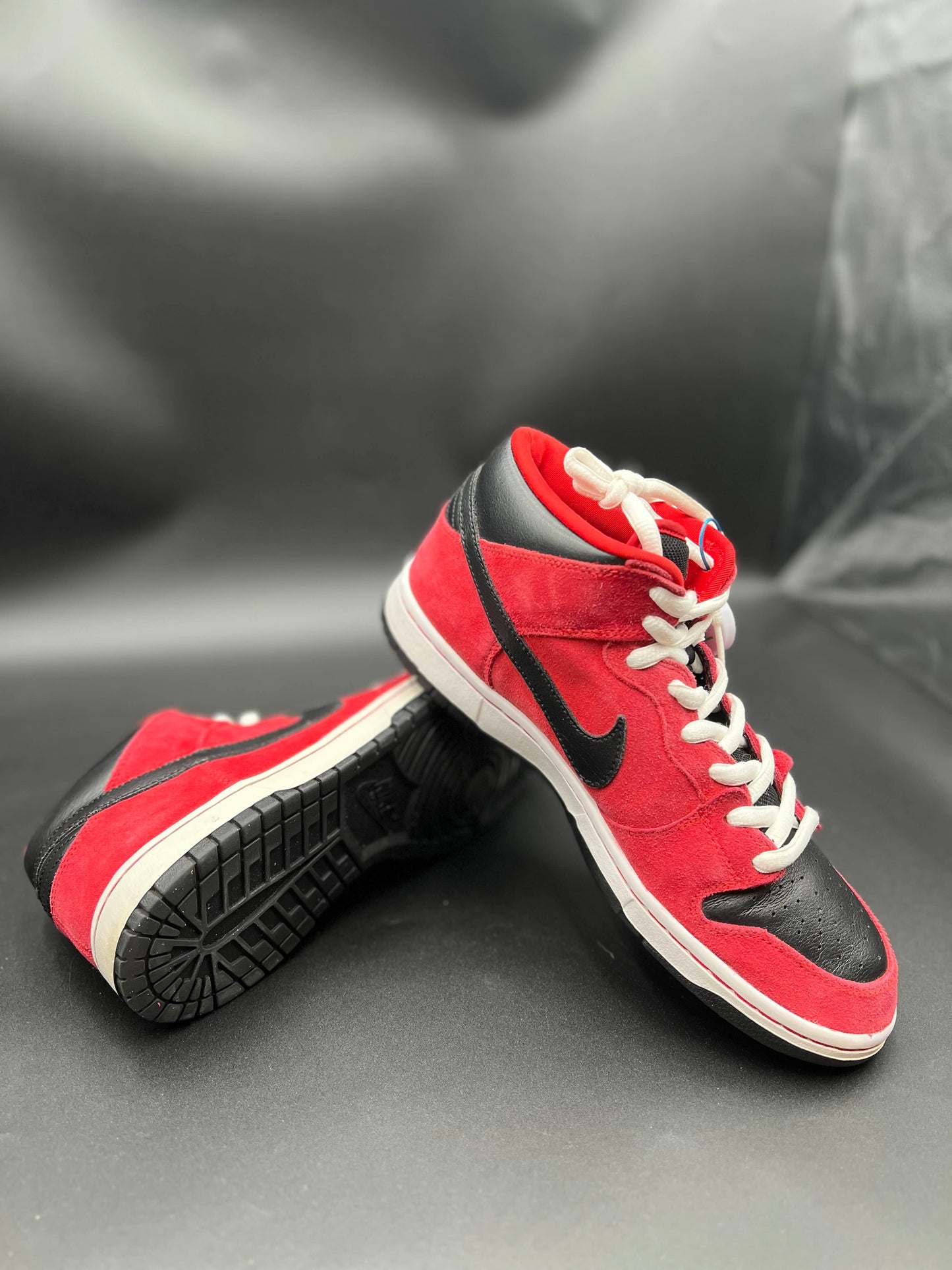 Nike SB Dunk Mid Sport Red Black